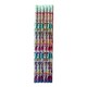 image 2 of Henbrandt Unicorn Pencil With Eraser (Pack of 6) - Purple/Pink/White - One Size