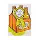 image 4 of Hallmark Mini Father's Day Card - Beer Crate Design