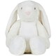 image 1 of Mumbles Childrens/Kids Zippie Bunny Soft Plush Toy - Cream - One Size