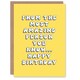 image 1 of Most Amazing Person Fun Joke Humour Funny Birthday Card