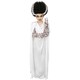 image 2 of Universal Monsters Girls The Bride Of Frankenstein Costume Set - White - 10-12 Years 10-12 years