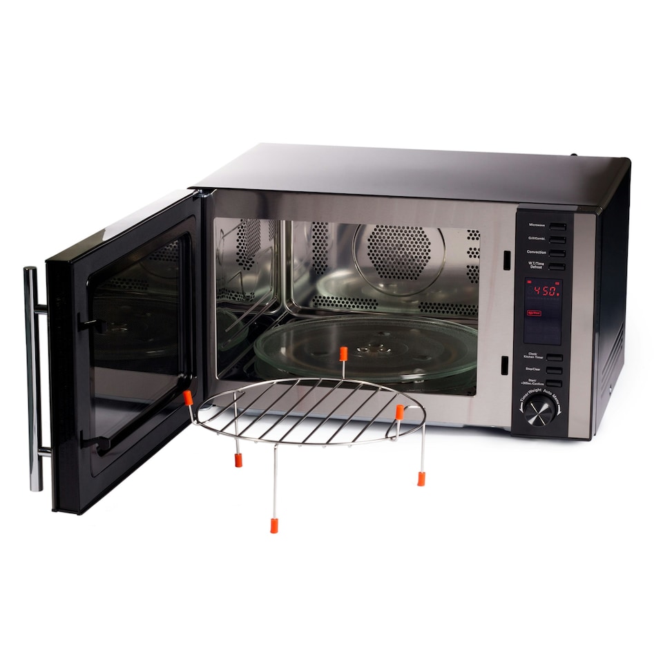 image 1 of Igenix IG2590 Digital Combination Microwave & Grill, 10 Auto Cooking Menus, Black