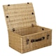 image 1 of Wicker Buff 51cm Picnic Basket Brown | Brown | One Size
