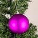 image 3 of 6 Purple Baubles - 10cm