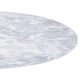 image 4 of Salerno Grey Marble Cake Stand With Silver Handle Grey