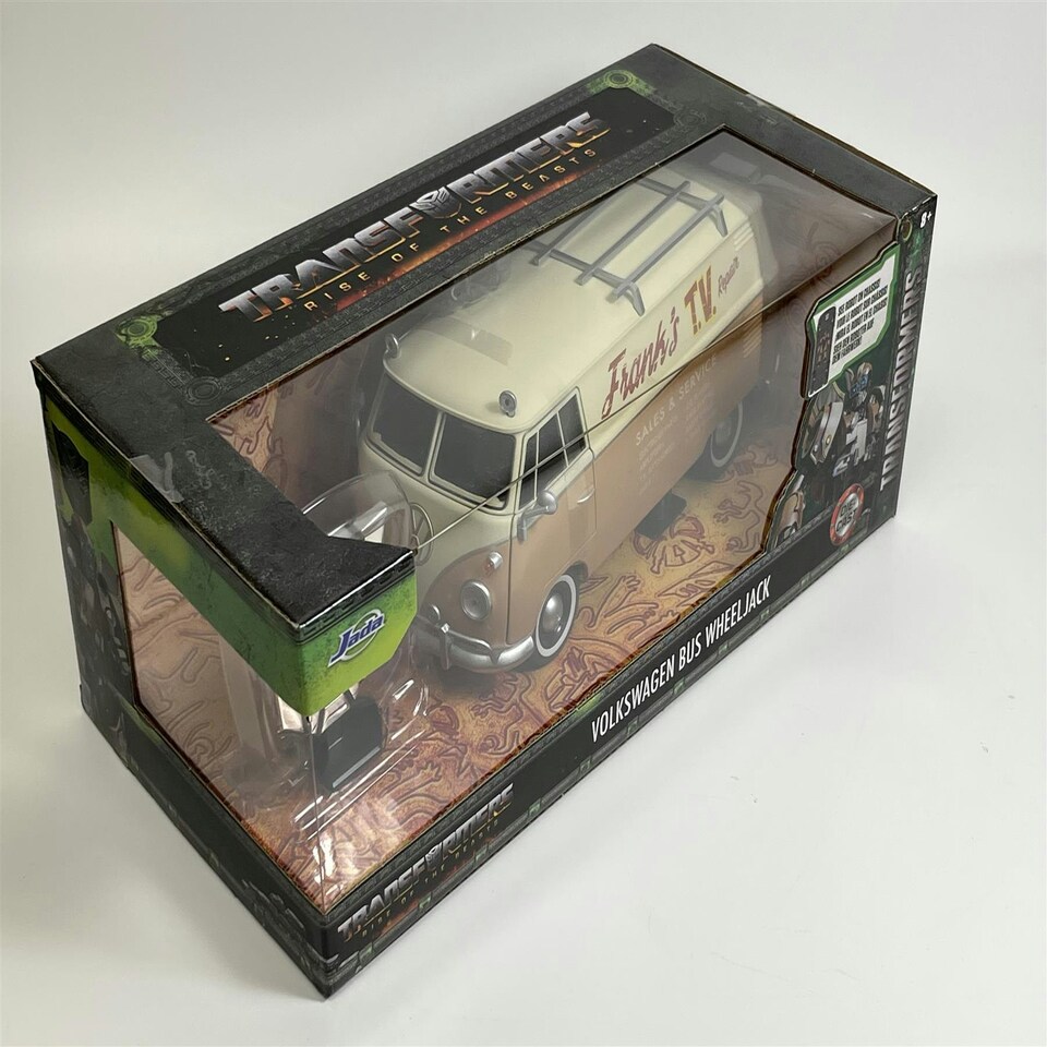 image 1 of Transformers Rise Of The Beasts Volkswagen Bus Wheeljack 1:24 Jada 253115013 34264