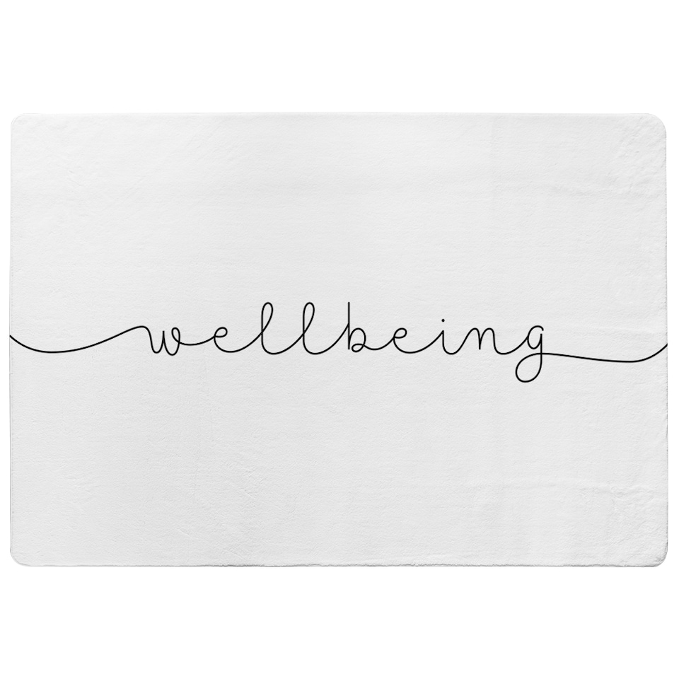 image 1 of Text Wellbeing Designer Rug | Multi