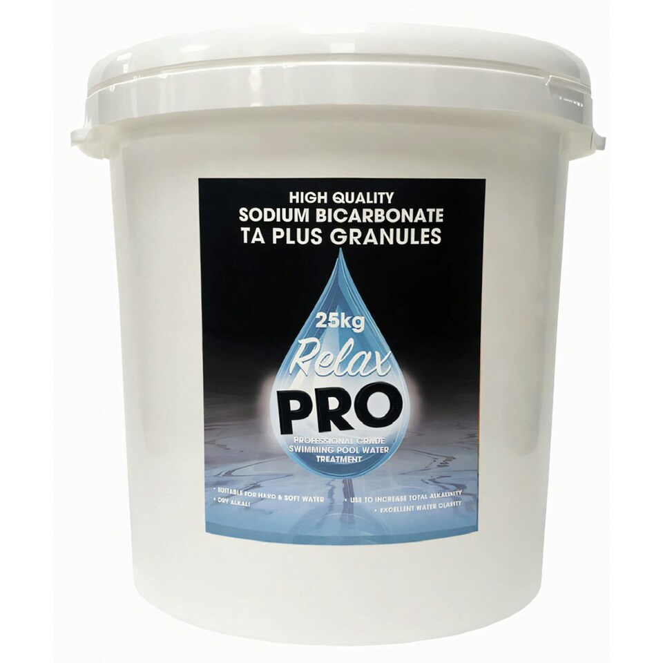 Relax Pro Sodium Bi-Carbonate TA Plus 25kg - Pallet of 18