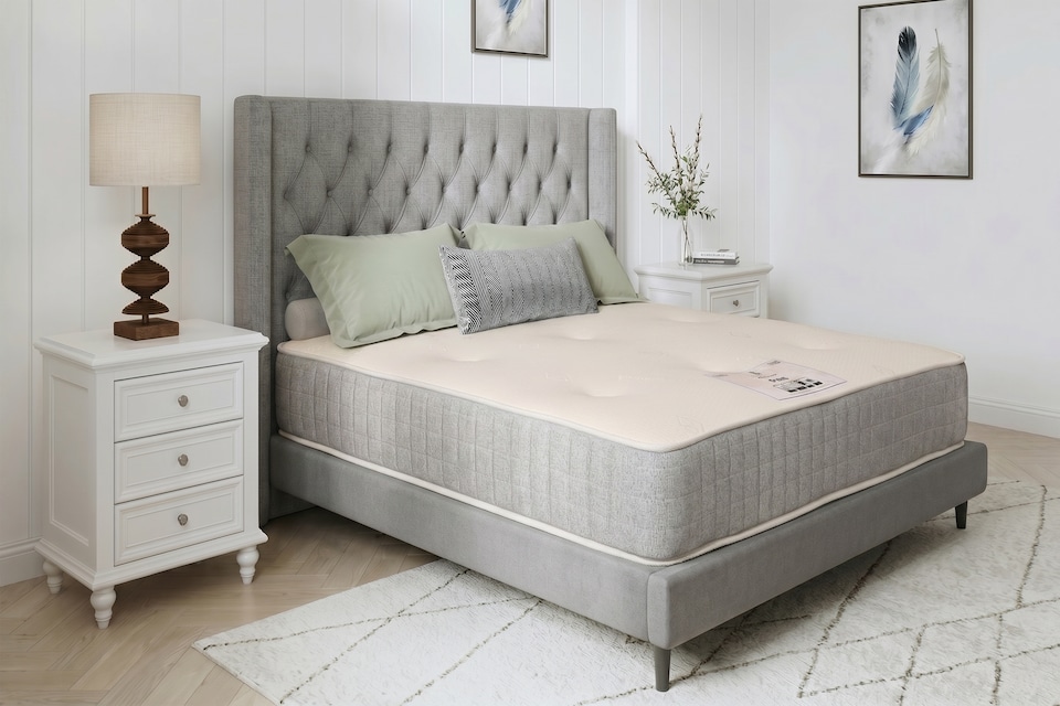 image 1 of Bella Sprung Tufted Mattress