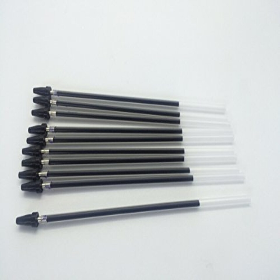image 1 of Pack of 10 Blue Ink Ballpoint Pen Refills by Janrax