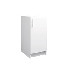 JD Greta Kitchen Base Unit 400mm Storage Cabinet With Door Shelf 40cm - White Matt