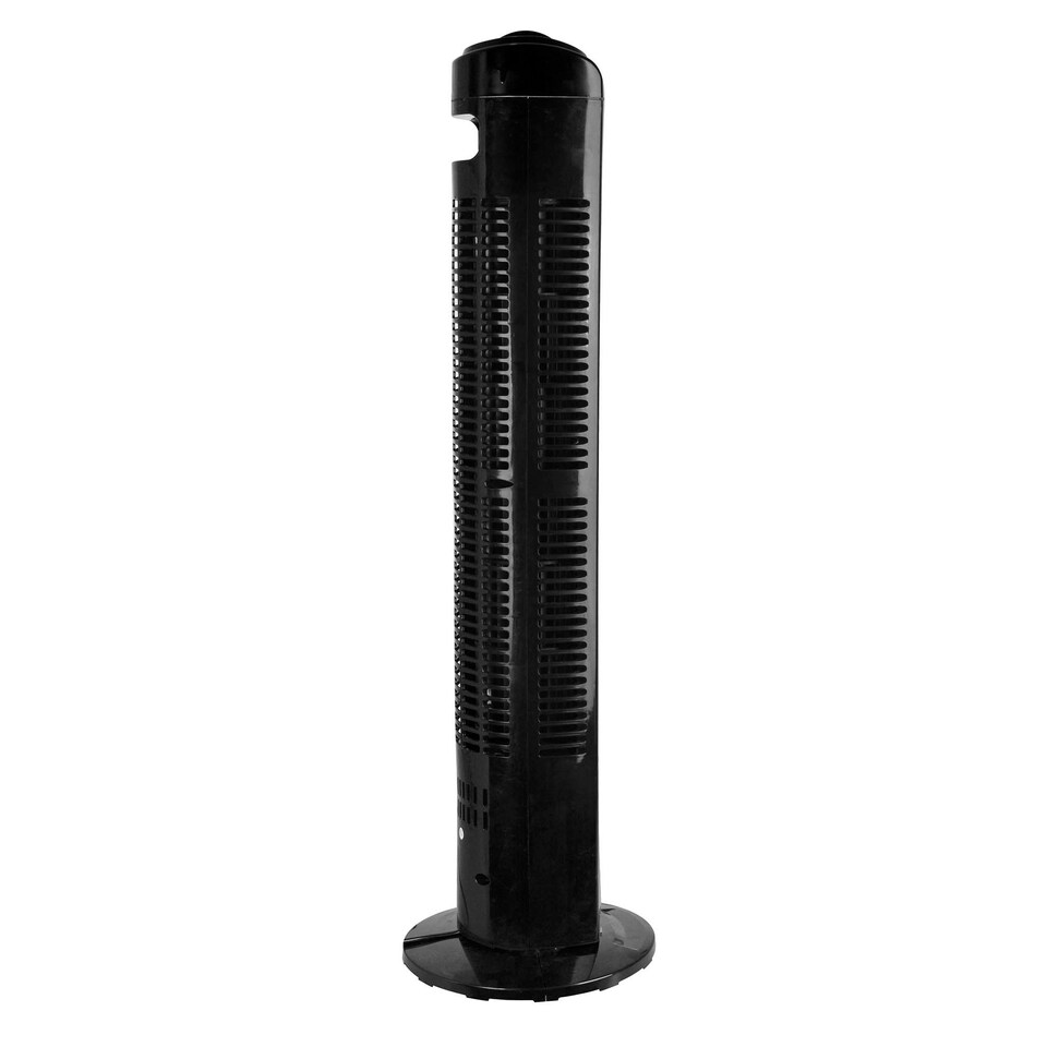 image 1 of Igenix DF0029BL Tower Fan, Oscillating, 29 Inch, 3 Speed Settings with Auto Shut Off, Black