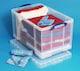 image 3 of Really Useful Box Plastic Storage 84 Litre Clear (Pack Of 2)