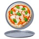 image 1 of 1 x 33cm Large Non Stick Round Pizza Oven Tray N/A