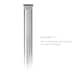 image 4 of Simplehuman Medium Tension Shower Caddy with Adjustable Shleves, Extends 1.5 to 2.4m | Silver | Matt Stainless Steel + Anodised Aluminium | Medium | 1