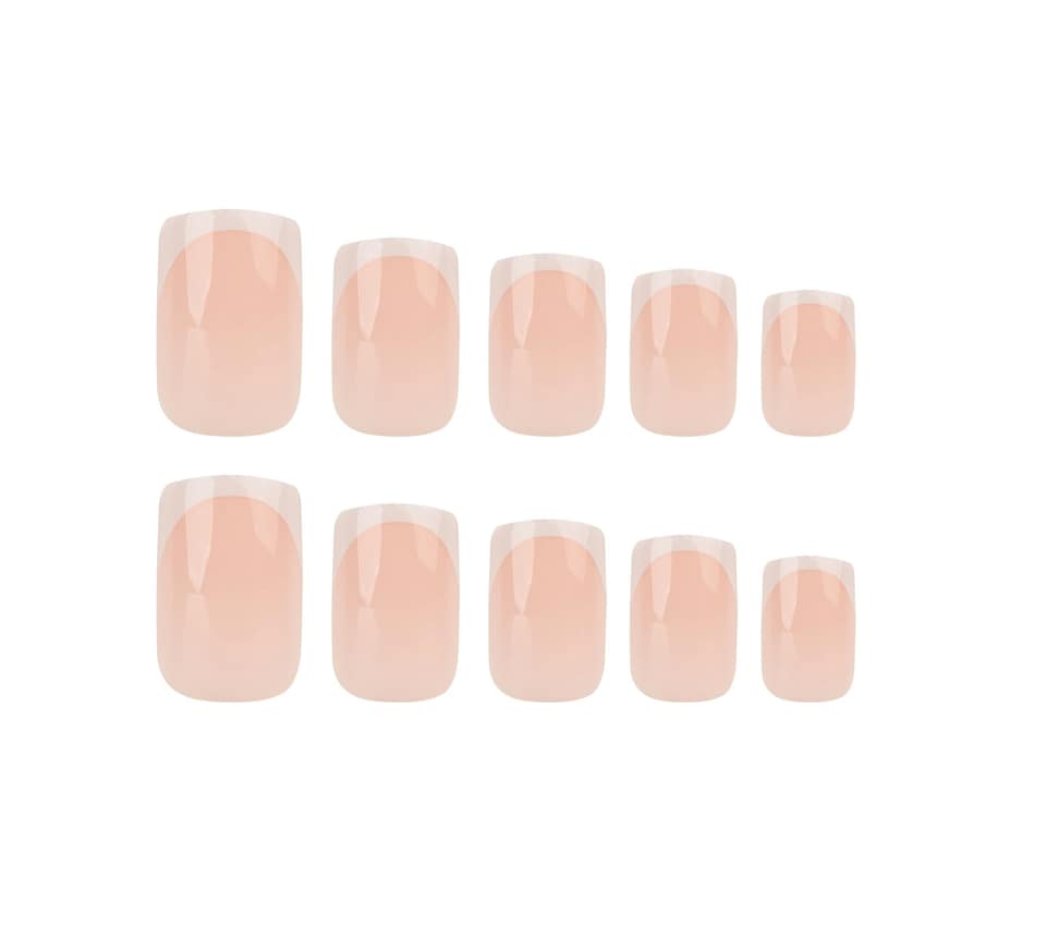 image 1 of Nail HQ Square Elegant French Tip Nails