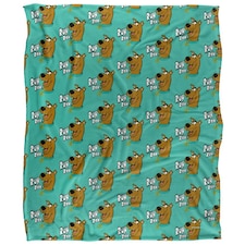 Scooby Doo Repeat Print Blanket - Multicoloured - One Size