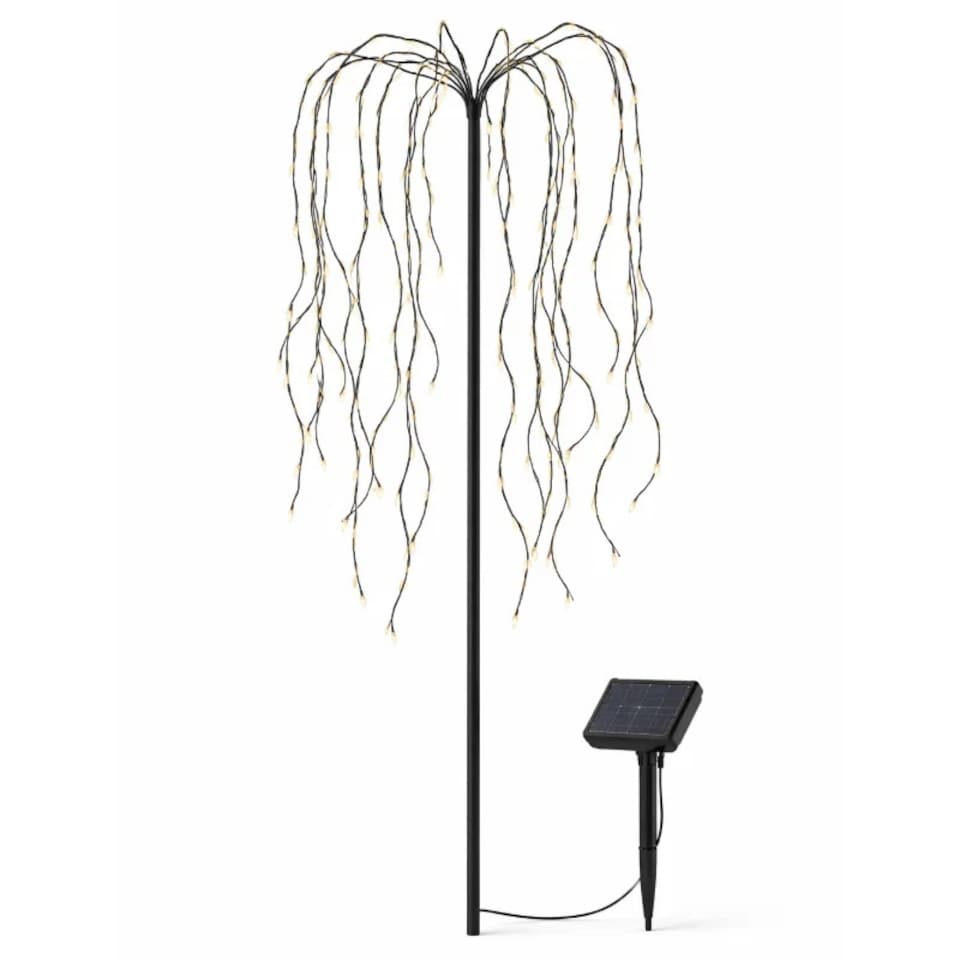 image 1 of Gardenwize Willow Tree with Solar Lights