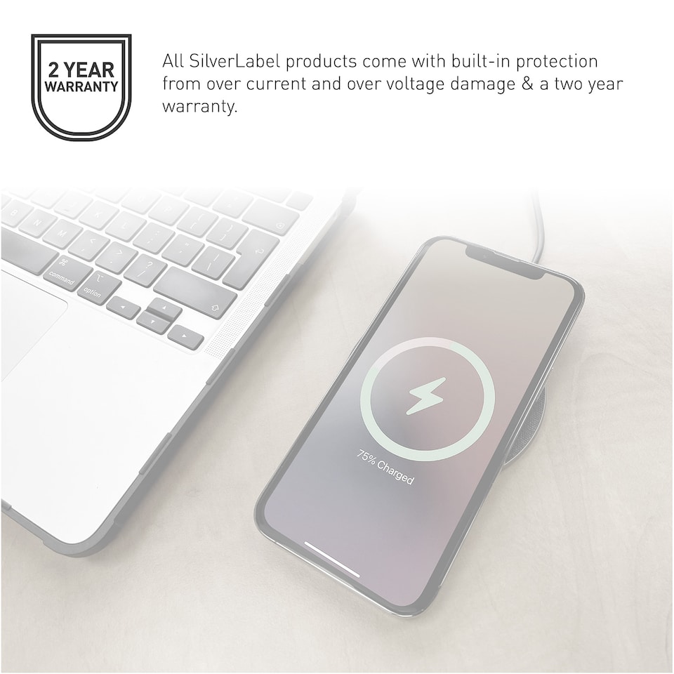 image 1 of SilverLabel 20W PD Car Charger Black