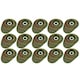 image 1 of 150 x Flap Discs 40, 60 & 80 Grit Angle Grinder 4.5" 115mm Flat Sanding Grinding