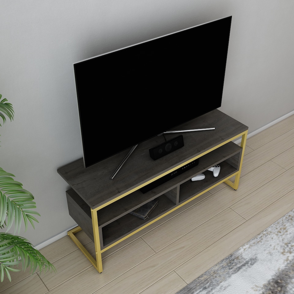 image 1 of Decorotika Merrion TV Unit for TV's up to 50 inches