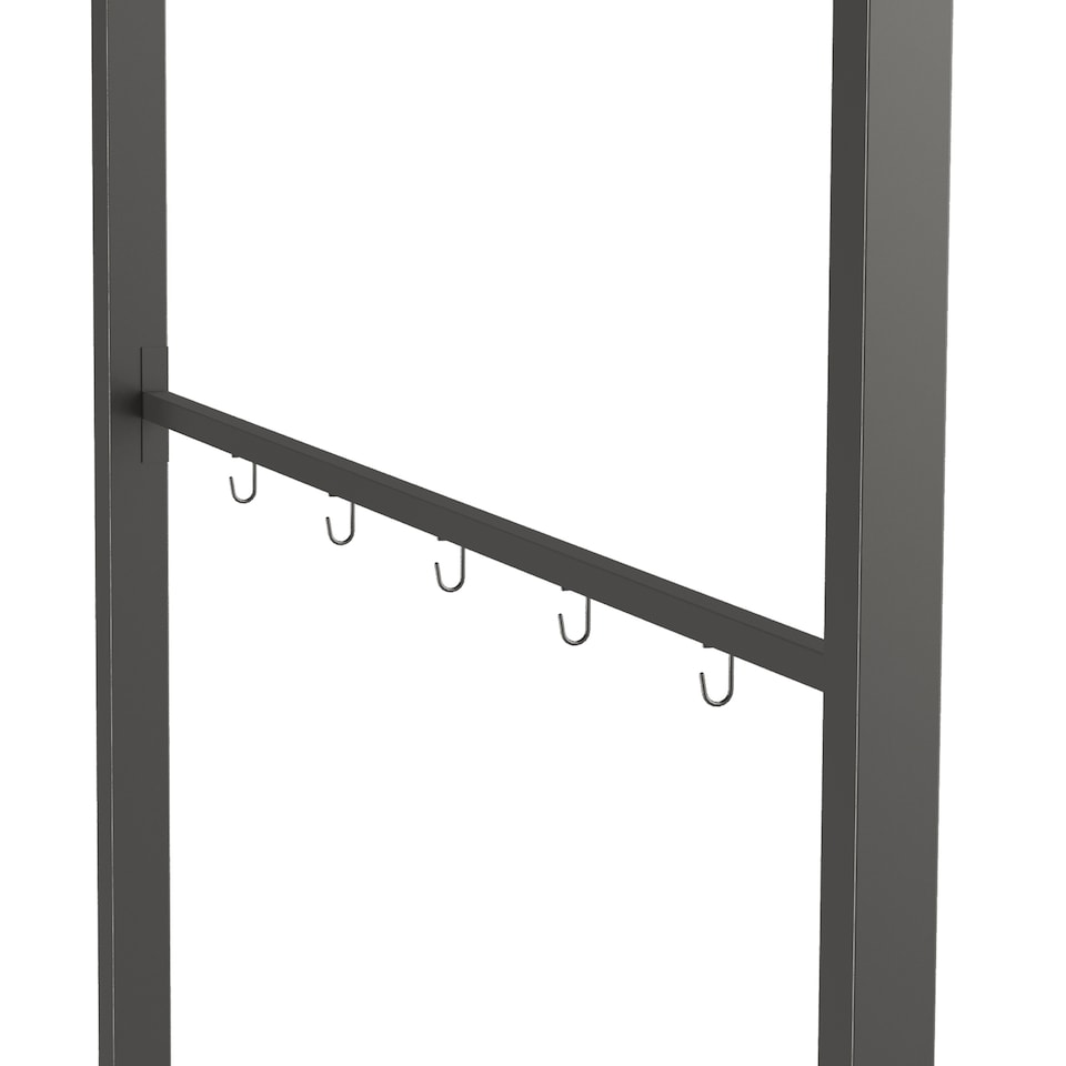 image 1 of Outsunny 2.2 x 1.5 m BBQ Grill Gazebo Tent, Garden Grill with Metal Frame, Curved Canopy and 10 Hooks, Outdoor Sun Shade, Beige