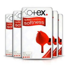 Kotex Maxi Super 16 Sanitary Pads - Pack of 5