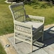 image 1 of Provence Collection Outdoor Dining Chair - Metal - L94 x W62 x H69 cm - Beige