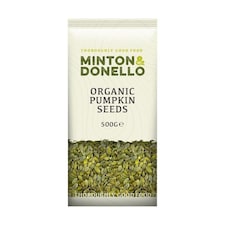 Minton & Donello Organic Pumpkin Seeds 6 x 500g