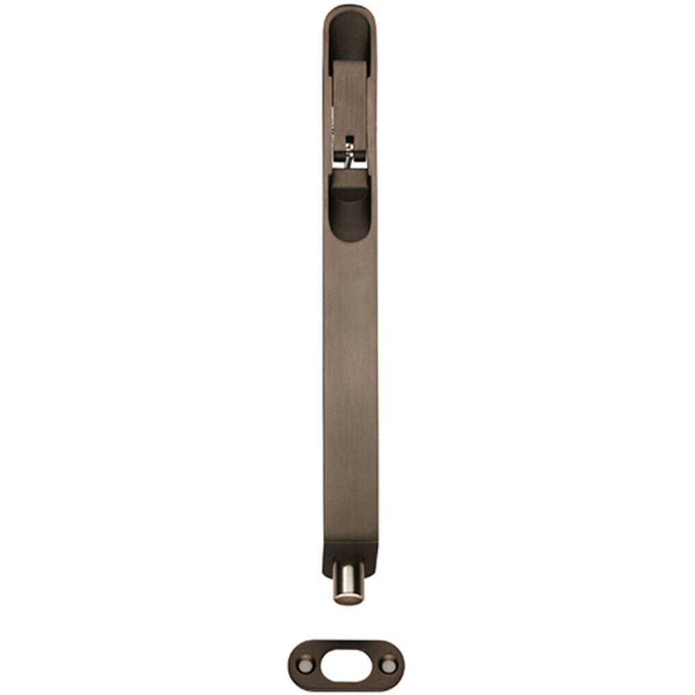 Loops 8 Inch Lever Action Flush Bolt Radius Forend 204 x 20mm Matt Bronze