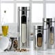 image 3 of Living and Home Set of 4 Stainless Steel Food Storage Containers
