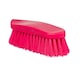image 2 of Hy ProGroom Vivid Horse Dandy Brush | Pink | Pink | One Size | 1