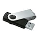 image 2 of MidOcean Techmate 4GB USB Flash Drive - Black - One Size