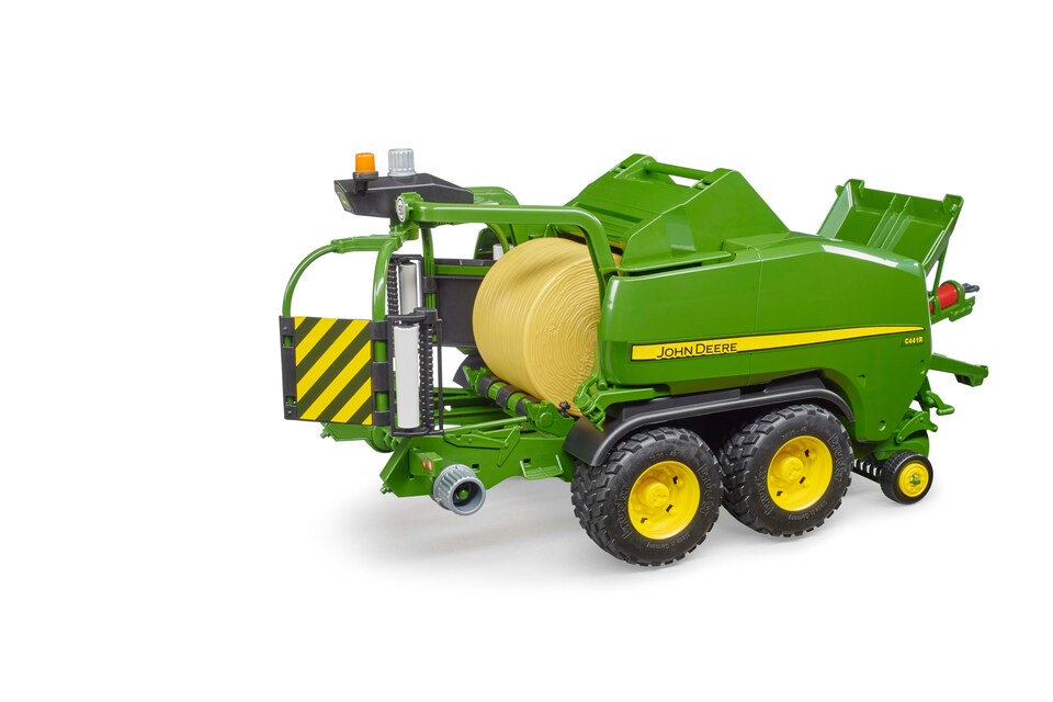 image 1 of Bruder John Deere wrapping chamber baler C441R Detailed Vehicle & Playset Model