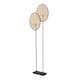 image 2 of Osram Decor Rattan Dandelion Floor Lamp 2 x E27 Brown Natural Standing Light
