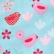 image 4 of Homescapes Birds and Flowers Pink Cotton Apron