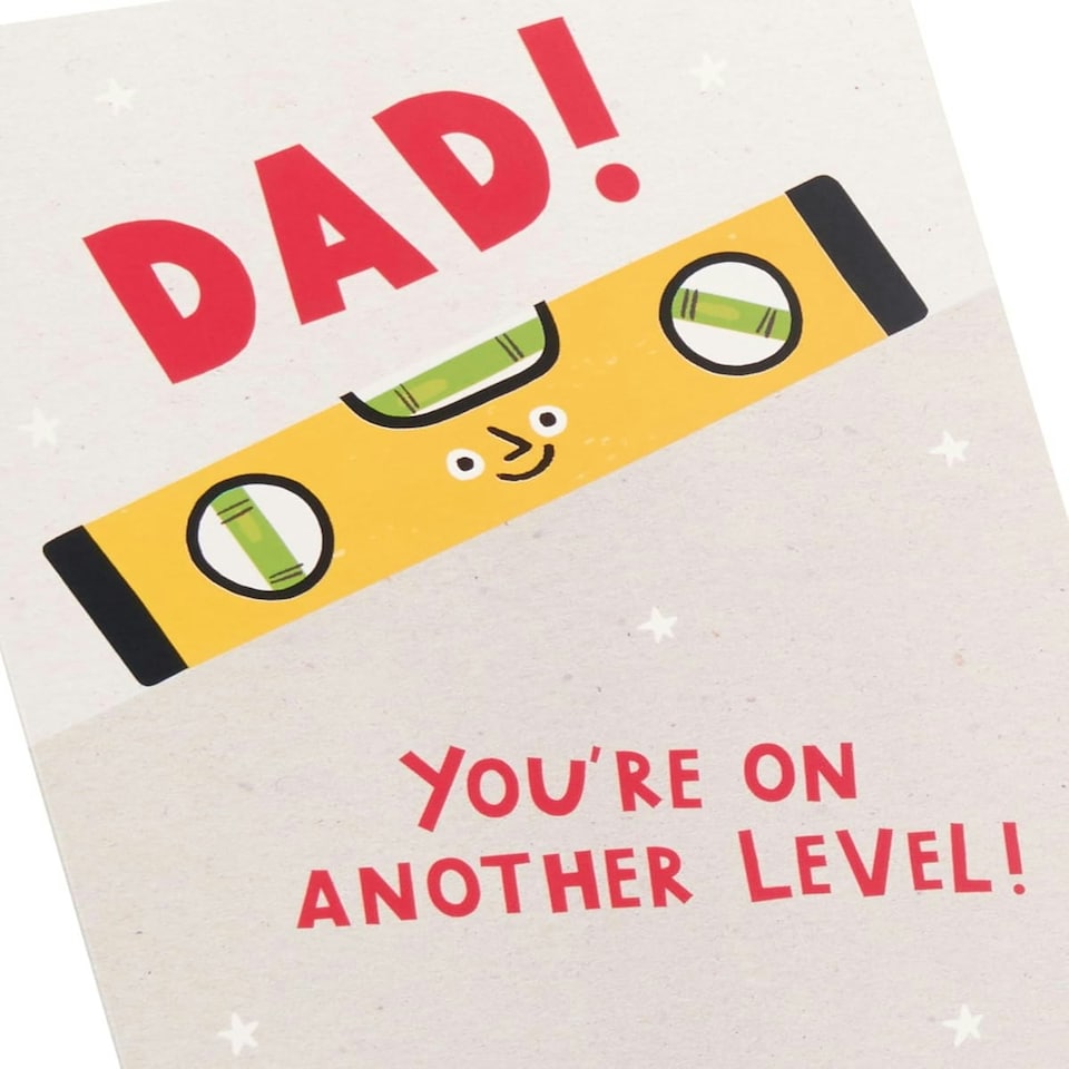 image 1 of Funny Another Level Design Dad Birthday Card