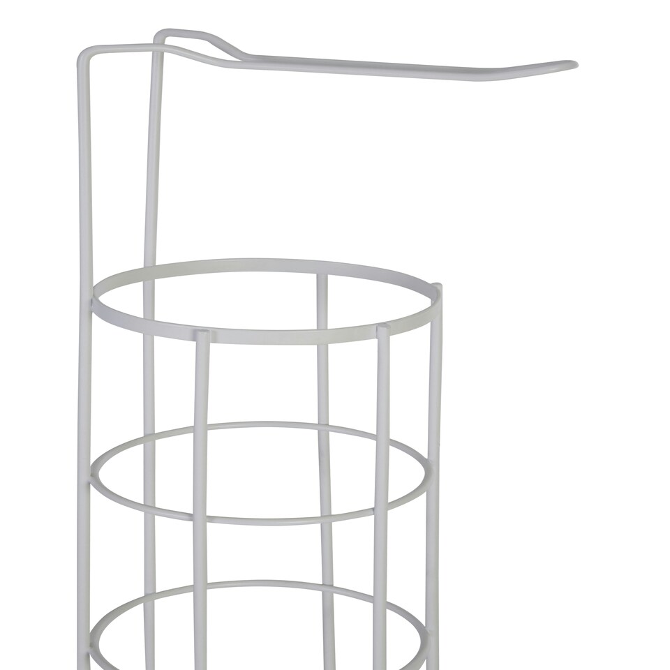 image 1 of Linnea White Toilet Roll Holder