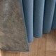 image 5 of OHS Woven Textured Blackout Eyelet Curtains, 46x54" - Blue