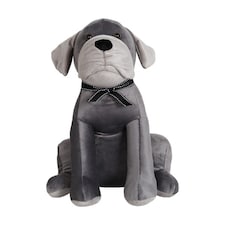 Straits Grey Dog Door Stop