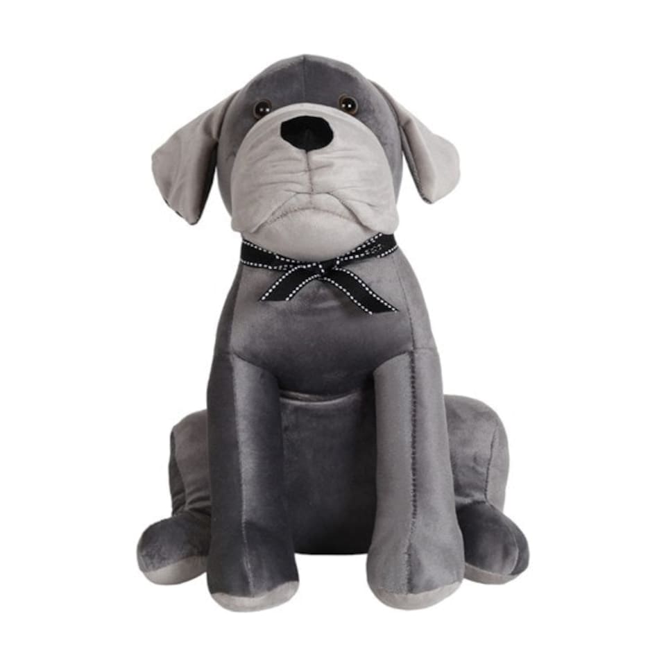 Straits Grey Dog Door Stop