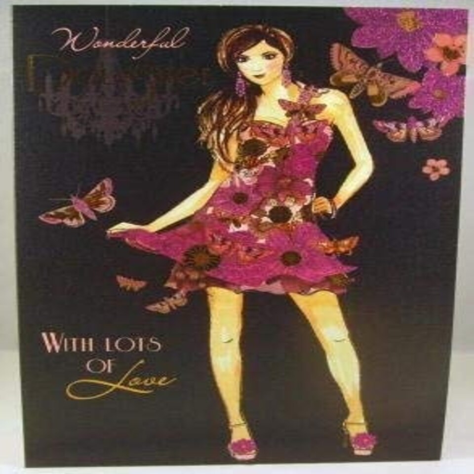 image 1 of Wonderful Daughter Birthday, Birthday Greetings Card