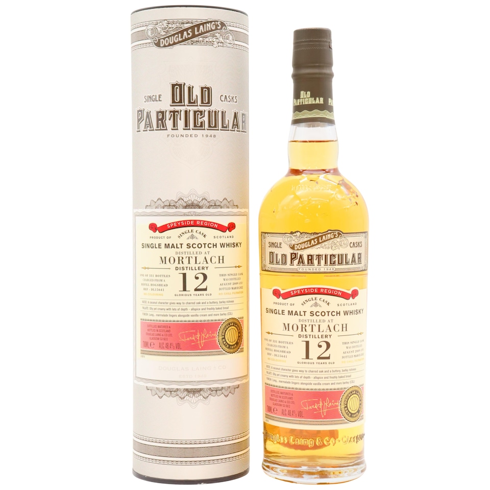Mortlach - Old Particular Single Cask No. 15641 2009 12 year old Whisky