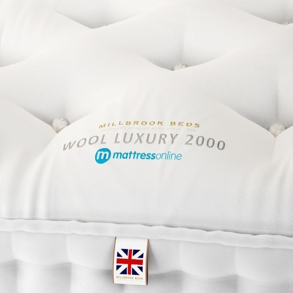 image 1 of Relyon Heyford Ortho 1500 Pocket Mattress White | Super King