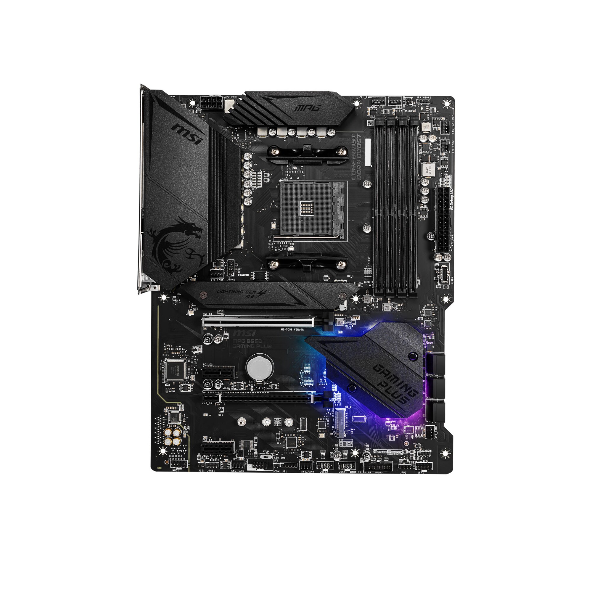 MSI MPG B550 Gaming Plus Socket AM4 ATX AMD B550 - 4719072731885