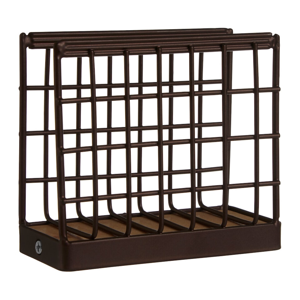 image 1 of Vertex Bronze Powder Coated Napkin Holder