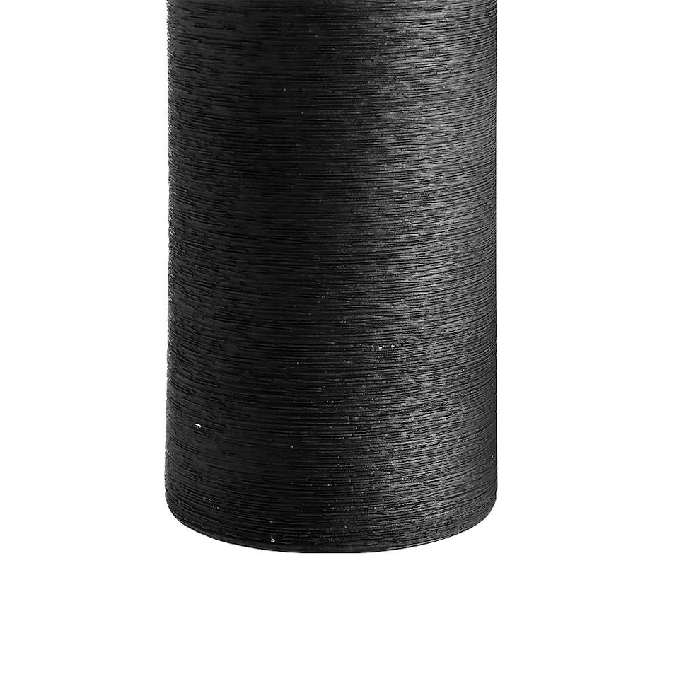 image 1 of Living and Home Modern Tall Porcelain Vase for Flowers - Black