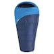 image 1 of Mountain Warehouse Summit 300 Square Sleeping Bag Insulated Two Way Zip Camp Bed Left Handed Zip - Regular Length (200cm) Blue | Cobalt