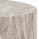 image 6 of Dice Round Coffee Table Set in Grey Marble