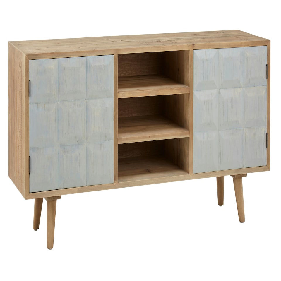 image 1 of Interiors by Premier Contemporary Sideboard, Ample Storage Beautiful Sideboard For Livingroom, Durable Industrial Sideboard Brown